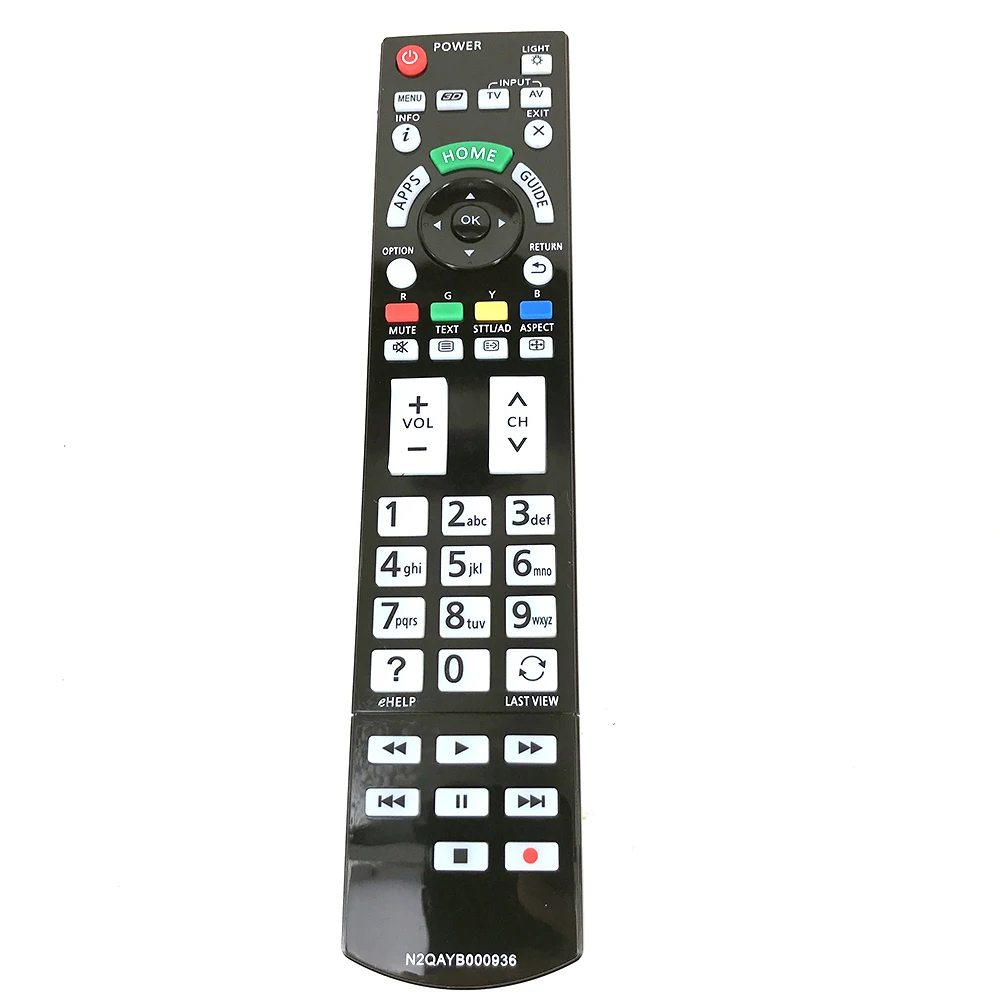 N2QAYB000936 For PANASONIC TV Remote Control N2QAYB000863 N2QAYB000715 TX-50AX800E TX-L42DT60E TX-L42DT60Y TX-L42DT65B