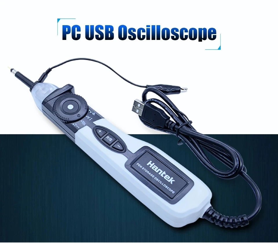 PSO2020 Digital Oscilloscope Pen type USB 1 Channel Portable Storage Oscilloscope 96MSa/s 20MHz Bandwidth