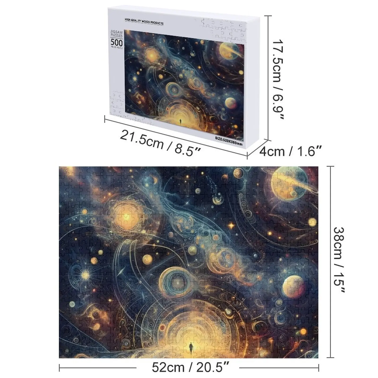 Rompecabezas de espacio y tiempo, rompecabezas personalizado, juguete personalizado para bebé, rompecabezas de juguetes personalizados