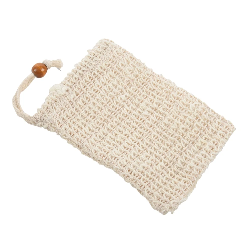 5 Pack Exfoliating Soap Bag Natural Soap Saver