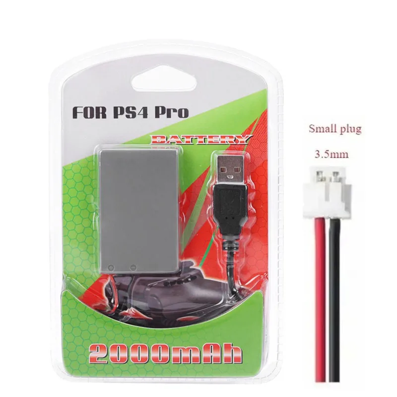 

For PS4 LIP1522 Wireless Controller Gamepad 2000mah Li-ion Rechargeable Battery Pack for PS4 Pro Battery Gamepad Battery
