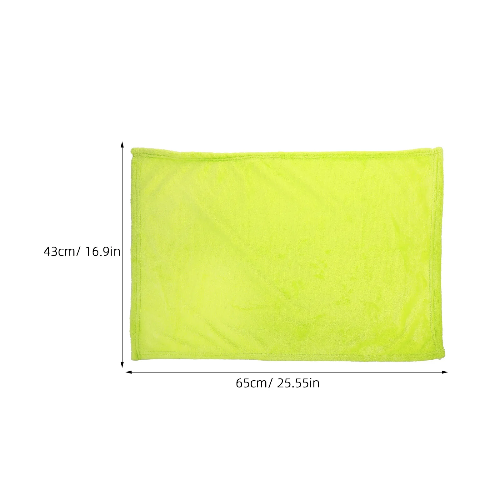 Flannel Pet Blanket Soft Warm Fleece Cozy Lightweight Solid Color Fruit Green For Small Pets Home Textile Bedding
