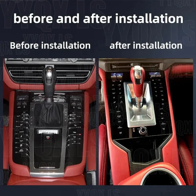 For Porsche Panamera 2011-2016 Factory Auto Interior Saddle Digital Control Panel Upgrade Car Center Console Car accessories