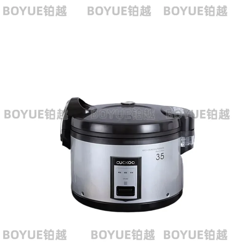 Commercial Large Capacity Rice Cooker 35 Person Electric Steamer Insulated Stainless Steel Kitchen Appliance for Restaurant