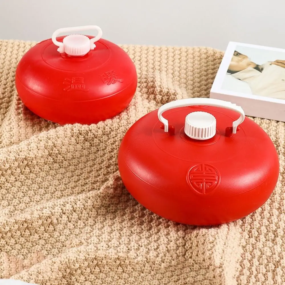 كيس الماء الساخن 1.6L كيس الماء الساخن ملء المياه مانعة للتسرب تدفئة اليد مريحة مكافحة السمط ملء المياه زجاجة الأيدي #5