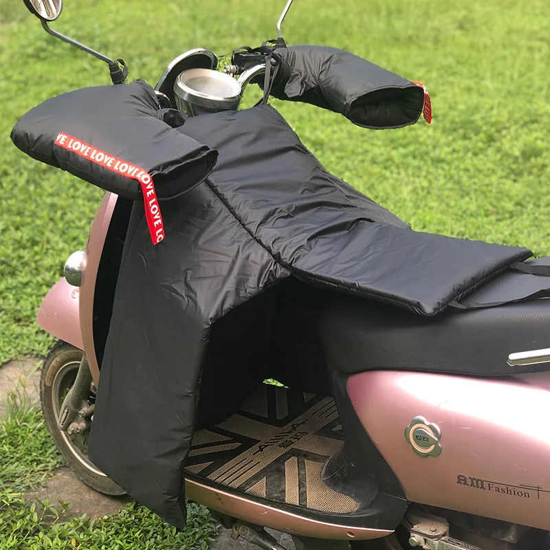 Leg Cover Knee Blanket Motorcycle Scooter Windshield Quilt Winter Riding Windproof Cotton Knee Waist Leg Cover For Winter Warm 