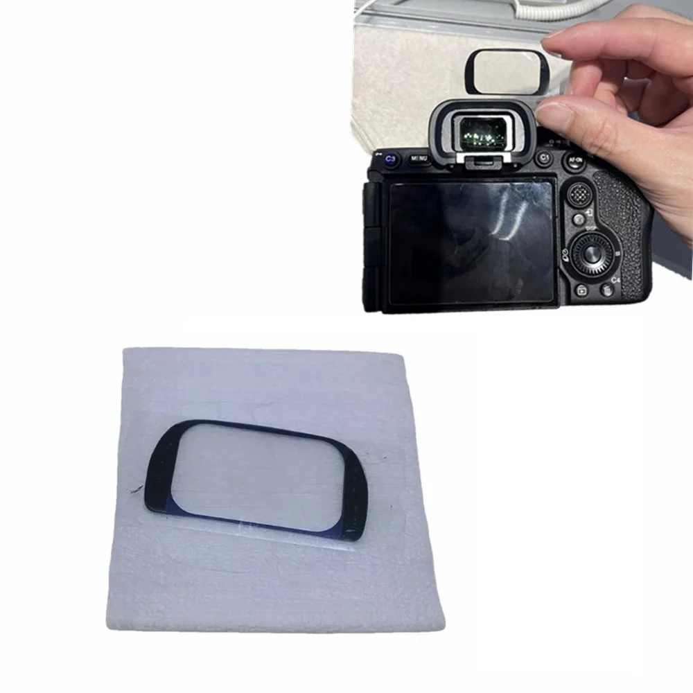 Tempered Glass Viewfinder Protector Eyecup Cover for Sony A7R5 A7M4 A7S3 A9M3 A7R V A7 IV A7S III A9 III A7RM5 A7SM3 A1 Camera