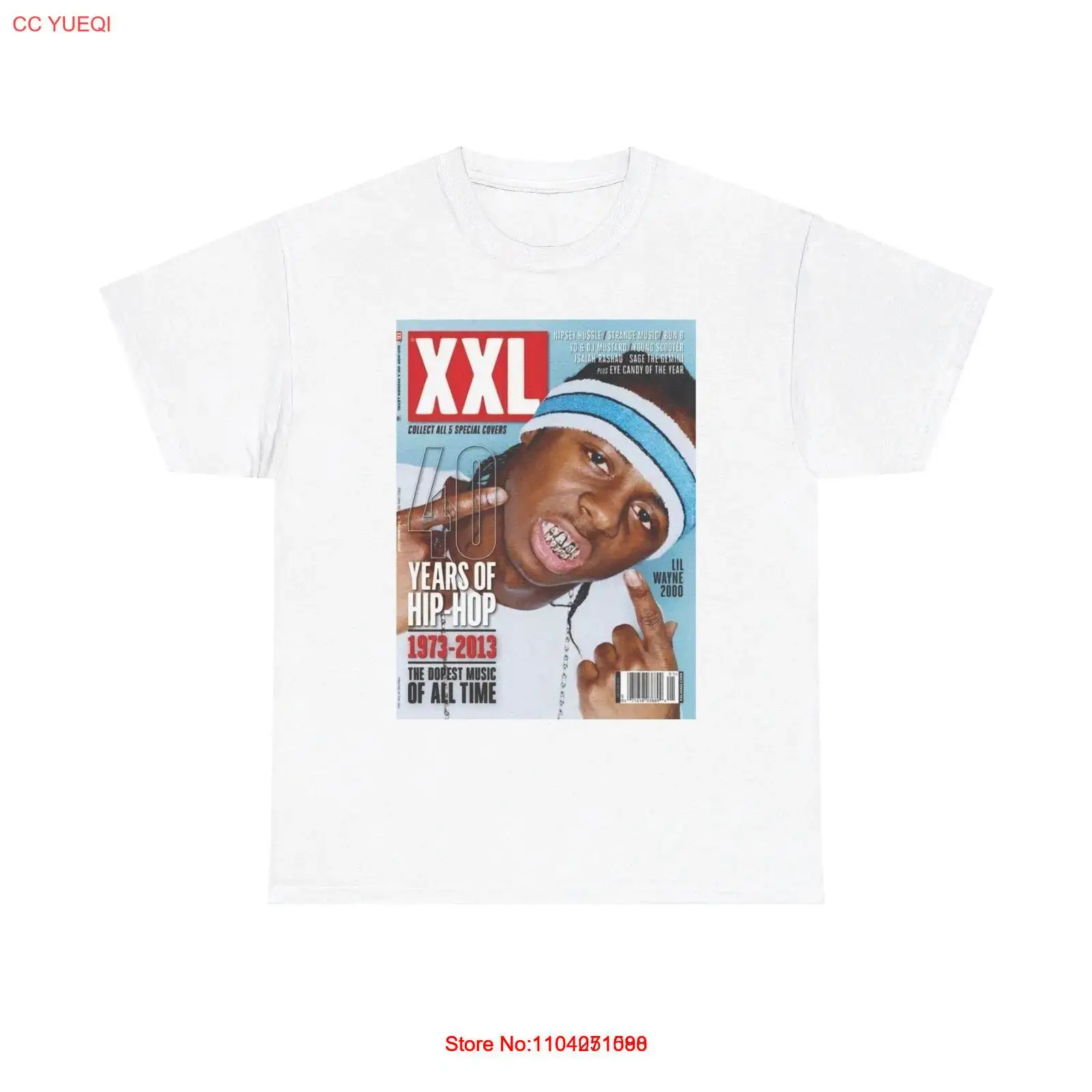 Lil Wayne XXL Magazine Cover T Shirt Retro 90s Rap Graphic Tee