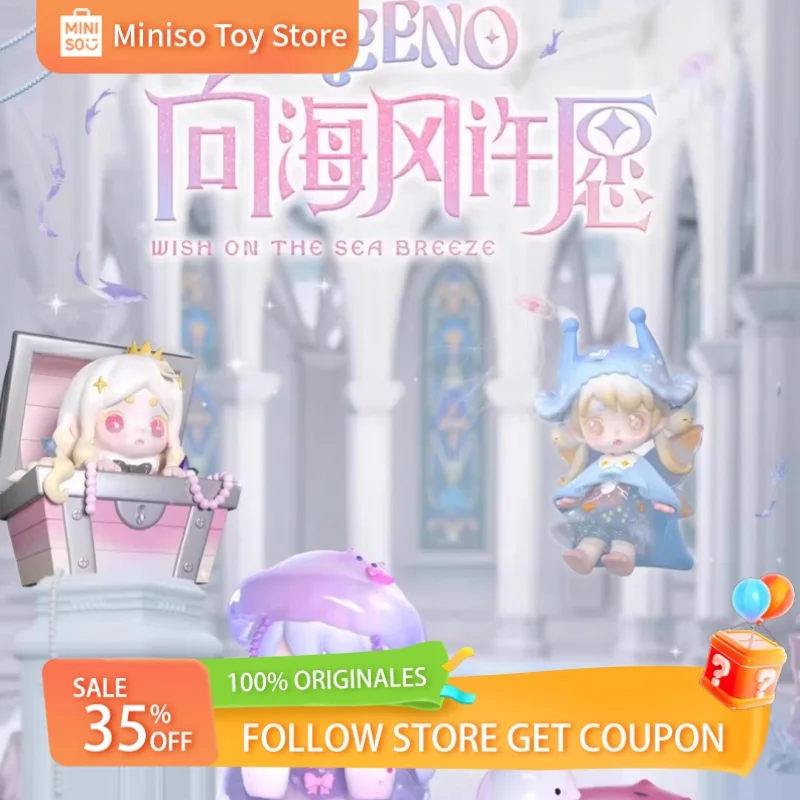 

Подлинная морская глухая коробка Ghost Keeno Generation 3, милая фигурка, коллекционный декор для рабочего стола, кавайные коллекционные предметы, подарок на день рождения