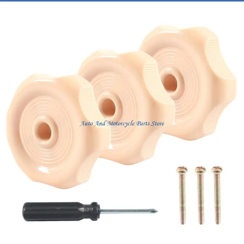 Gói P9FD của 7 cửa sổ cắm trại & núm lỗ thông hơi abs núm cài đặt đơn giản cho xe kéo