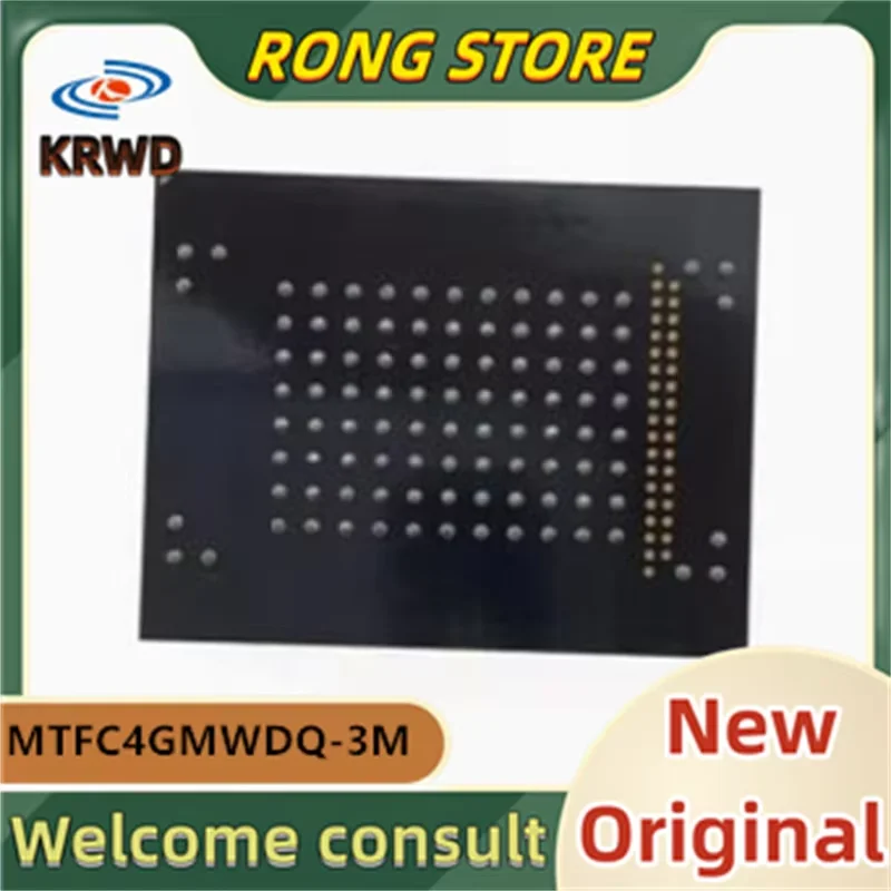 (2PCS) HBBSO H88S0 New and Original Chip IC MTFC4GMWDQ-3M AIT MTFC4GMWDQ-3M MTFC4GMWDQ  BGA