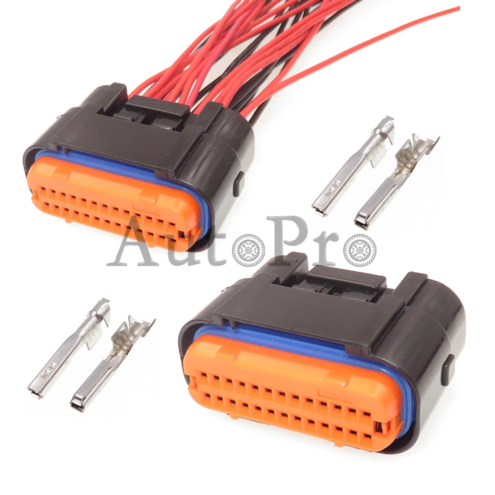 

1 Set 26 Hole Car AC Assembly Cable Harness Socket MX23A26SF1 MX23A26NF1 Automobile ECU Connector MX23A26XF1