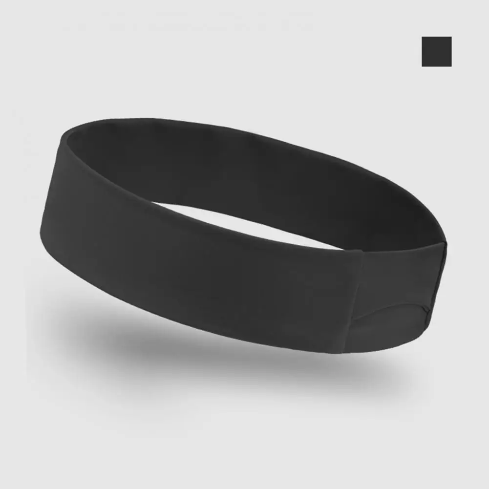 Non-slip Sweatband Sports Headband with Ponytail Hole Moisture Wicking Sweatband for Men Women Breathable Quick Dry Athletic