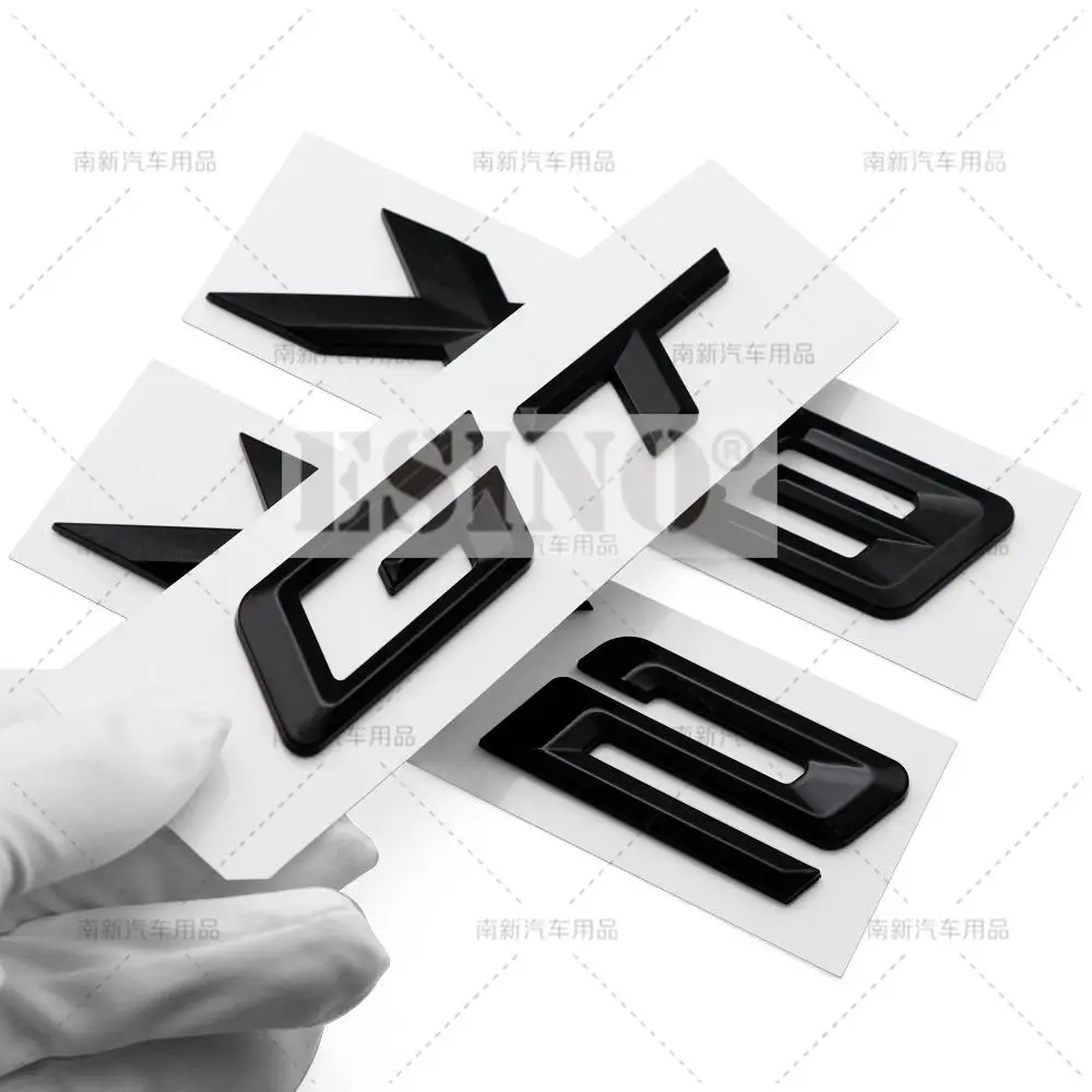 

Эмблема 3D X1 X2 X3 X4 X5 X6 GT ABS на заднюю часть багажника, клейкая, для BMW F48 F39 G01 G02 G05 G06 G07 G32 - различные модели