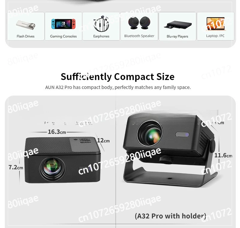 Projector A32 Pro Projector Home Theater