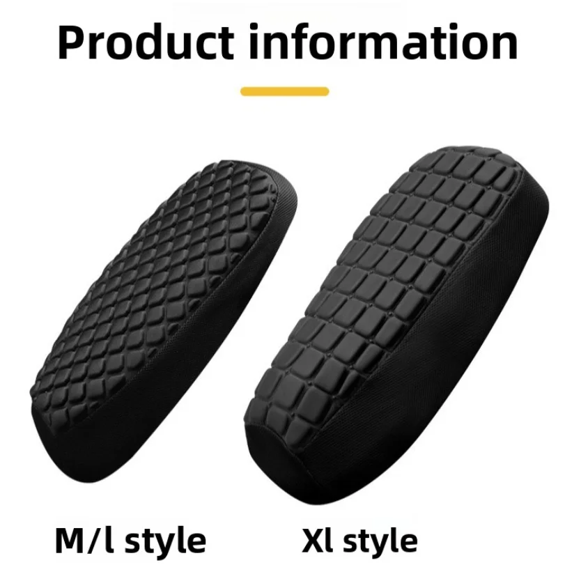 New Massage Shock-absorbing Perforated Seat Cushion Mesh For Summer Motorcycle Seat Accessories
