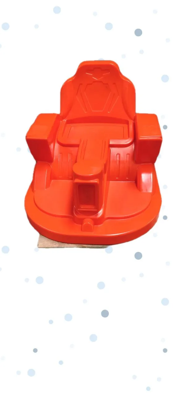 Plastic excavator shell, rotomolded tank, outdoor bumper car, bubble machine