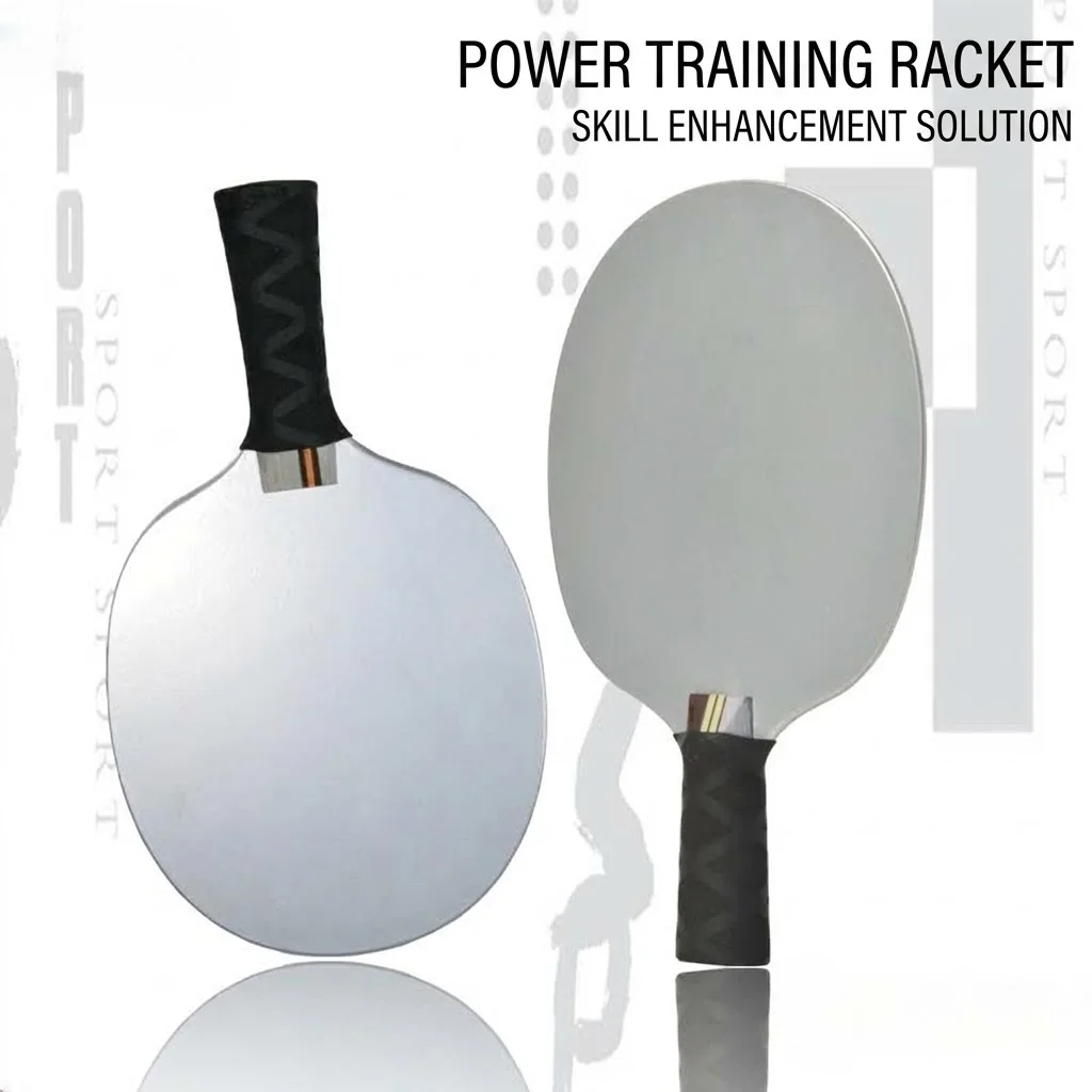 Table Tennis Racket Base Plate, Iron Racket for Practice, Weighted Practice Table Tennis Base Plate, Training Practice Table Tennis Base Plate, Bare Board