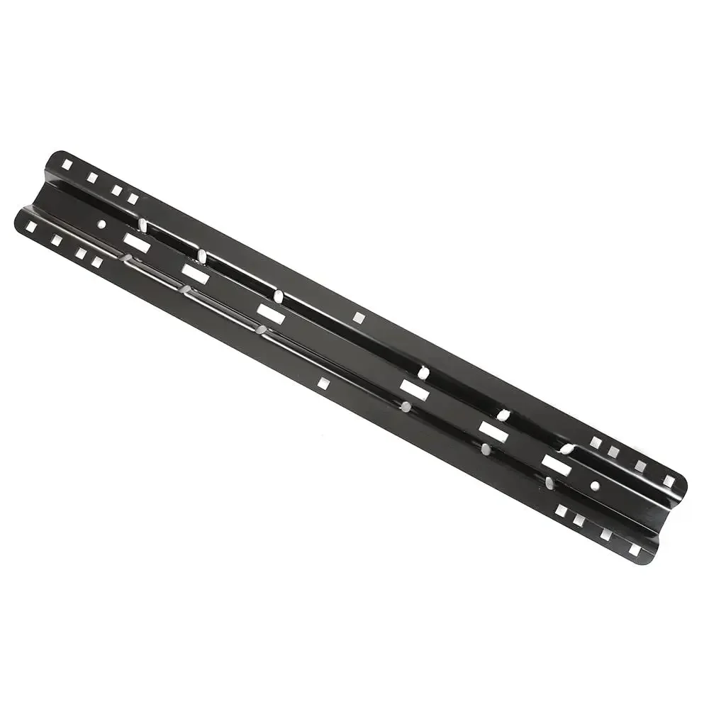 

Trailer hook mounting rails and mounting kits for full-size trucks