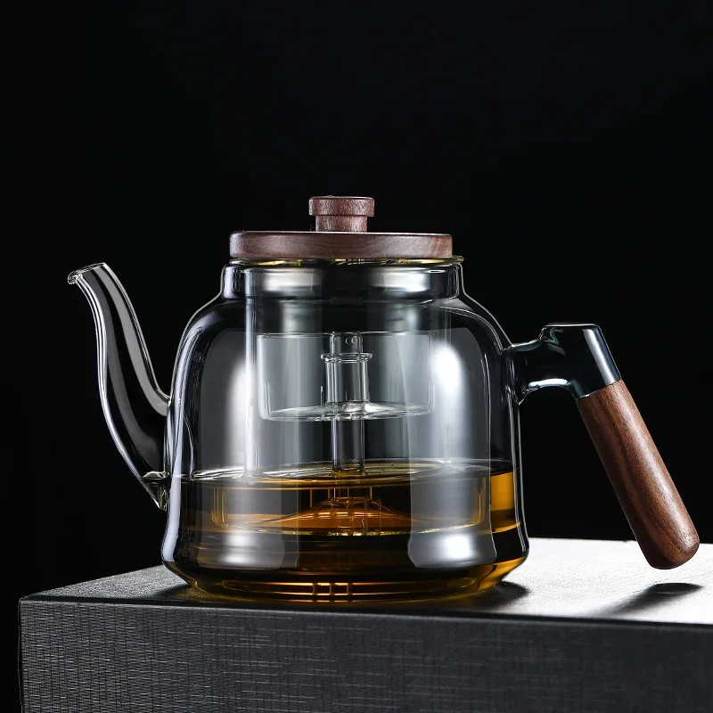 Glass Teapot and Steaming Integrated Household High Temperature 5 Glass Teapot and Steaming Integrated Household High Temperature