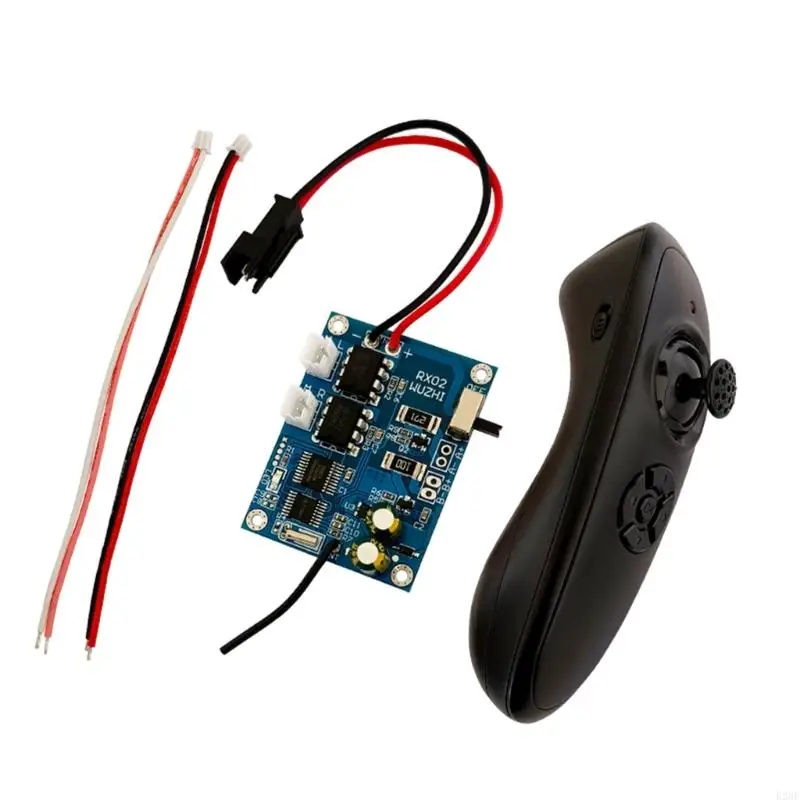 

E28F Transmitter Remote Controller Large Power Receiver Radio System Compatible-for DIY Boat Car Ship Wireless Controlling