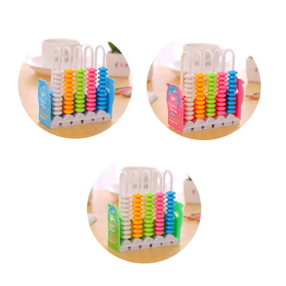 

2PCS Colorful Creative Learning Abacus Toys Educational Toys Math Numbers Counting Beads for Children Kids