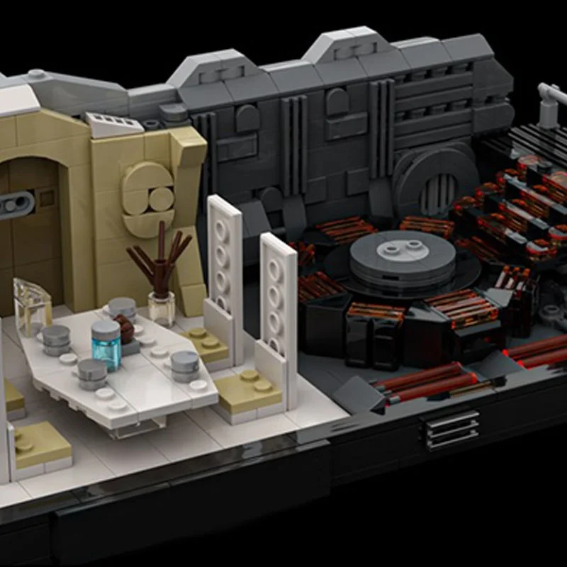 1507pcs MOC Cloud City Remake Diorama Star Battle Model Building toys blocks Assemble DIY creative Christmas gift Kids Birthday