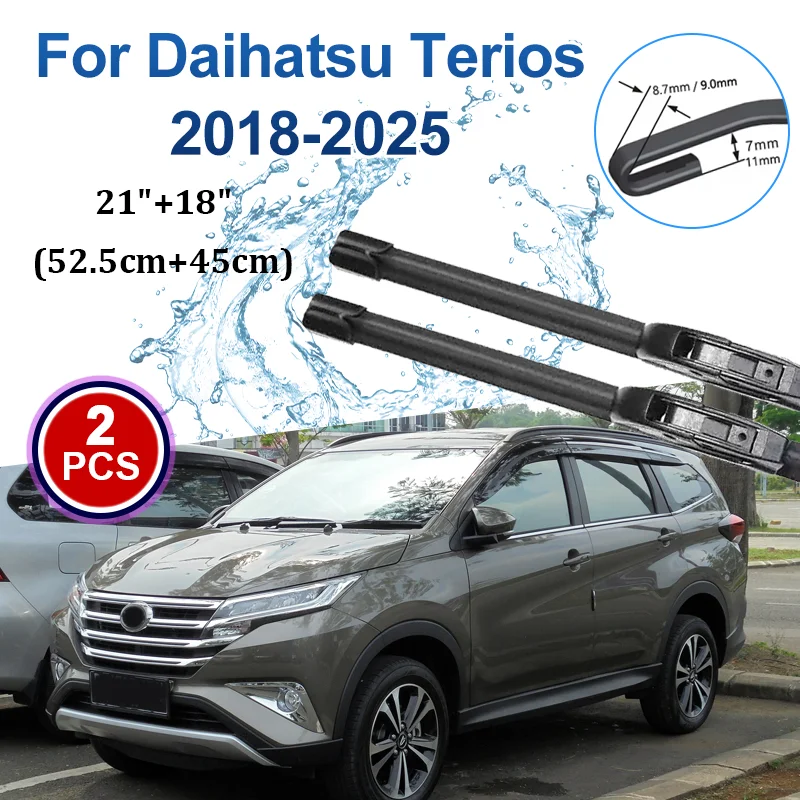 

Автомобильные дворники для Daihatsu Terios Toyota Rush F800 F850 MK3 2018-2025: щетки стеклоочистителя, аксессуары для лобового стекла