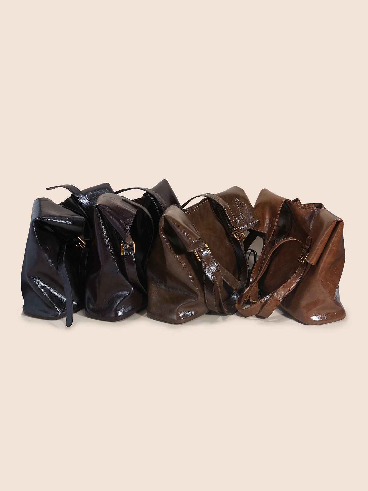Thumbnail 2 - #10 New Soft Leather Bucket Bags Arrivals