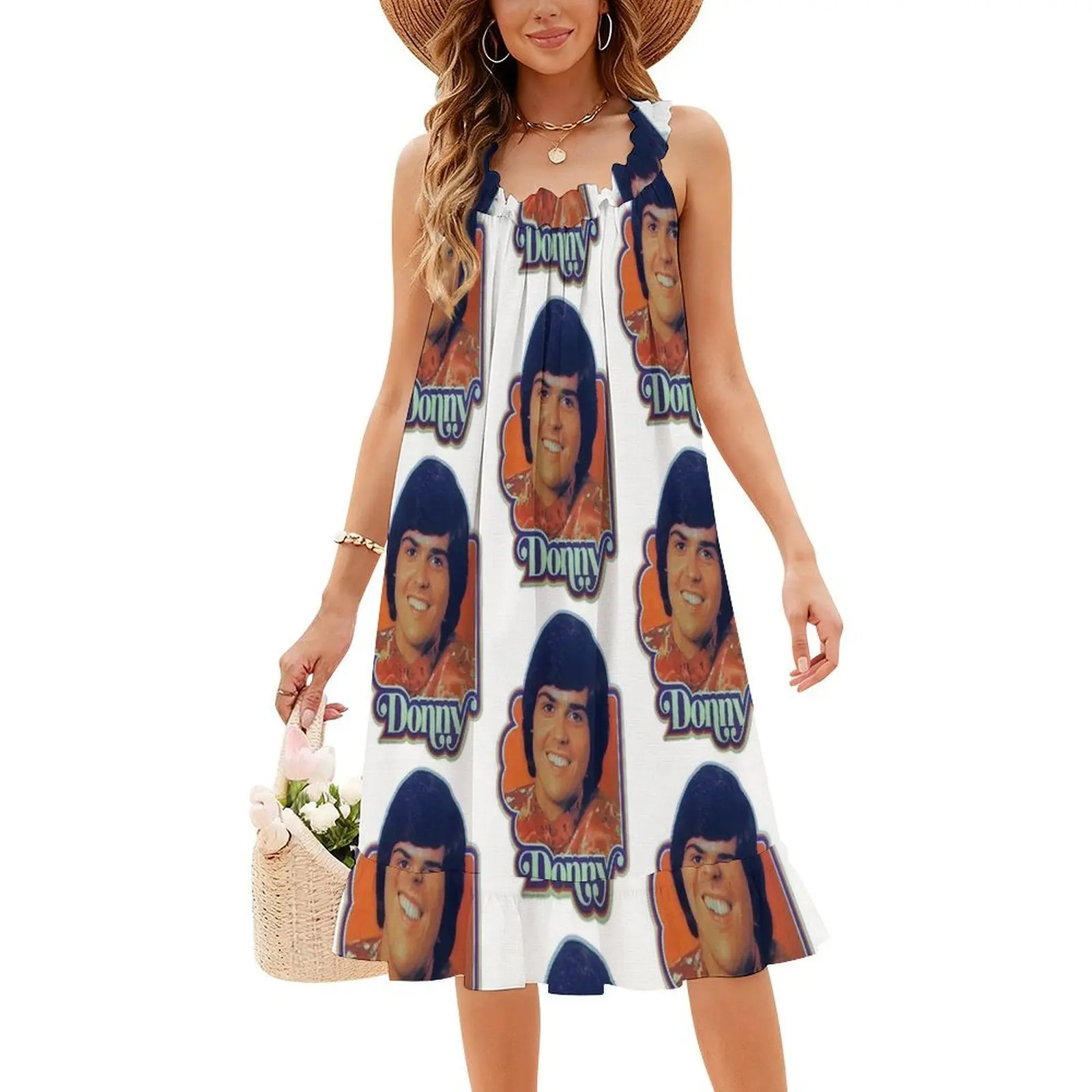 فستان حفلات نسائي من دوني 1976 ملابس نادي مطبوعة عصرية للسيدات Fuggin Teez 1970S دوني أوزموند ماري للسيدات #4