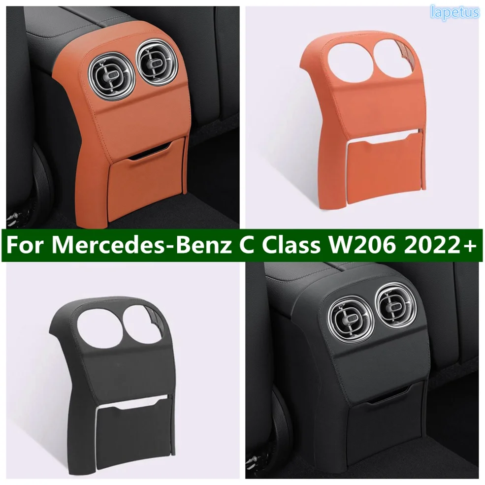 

Air Conditioner Vent AC Outlet Anti-kick Pads Car Stickers Cover Trim For Mercedes-Benz C Class W206 2022 2023 2024 Accessories