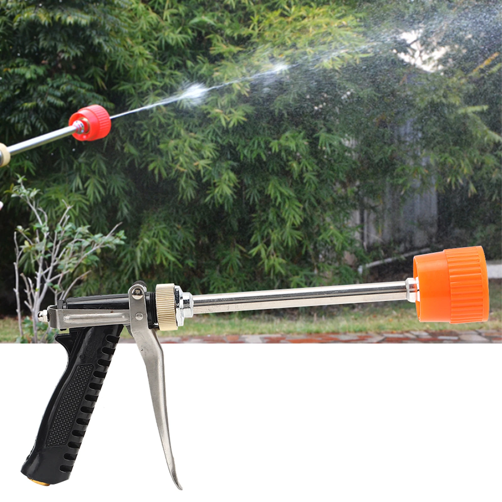 

Распылитель воды DN10 G3/8 Распылитель пестицидов высокого давления Сельскохозяйственный опрыскиватель пестицидов с длинным стержнем Аксессуар для орошения