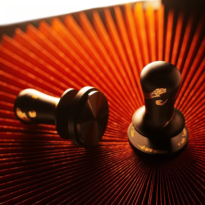 58mm Spring Loaded Constant Pressure Coffee Tamper 20 Upgraded Espresso Hand Press Tool Barista Calibrated Palm Tamper