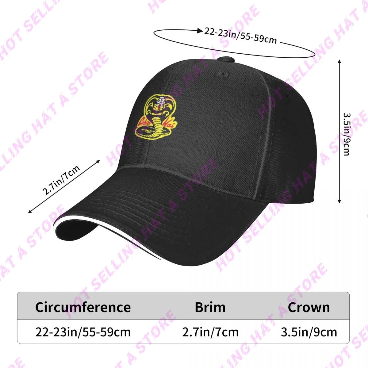 Summer Men Cap Cobra Kai The Multiple Colour Baseball Cap Adjustable Unisex Hats Adult Children Hat Shade Sport Baseball Hats