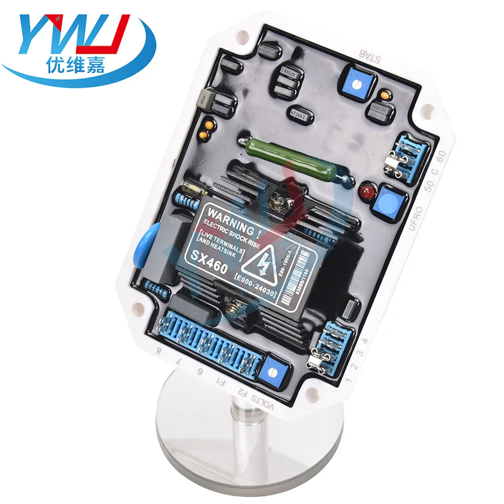 2024 SX460 AVR Generator Automatic Voltage Regulator  Control Module Stabilizer Excitation Brushless Generator Parts