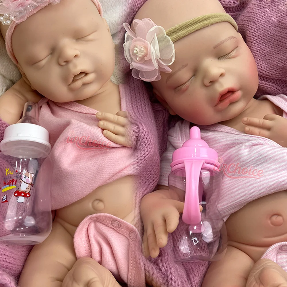 18 Polegada premium personalizado silicone reborn boneca hiper realista silicone recém-nascido reborn menina para coleção artista modelo colecionável