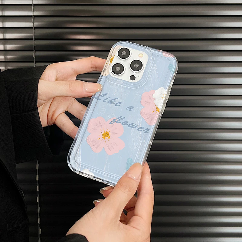 J4498 Fall Prevention Cushion Type For Samsung Galaxy S23 S22 S21 S20 Plus Note 10 20 Ultra Case DIY Soft TPU Cover