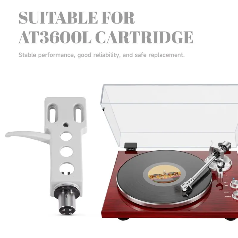 【VALUE MONEY】Universal Turntable Headshell AT3600L Stylus Holder For Vinyl Record Player For Phonograph Accessories