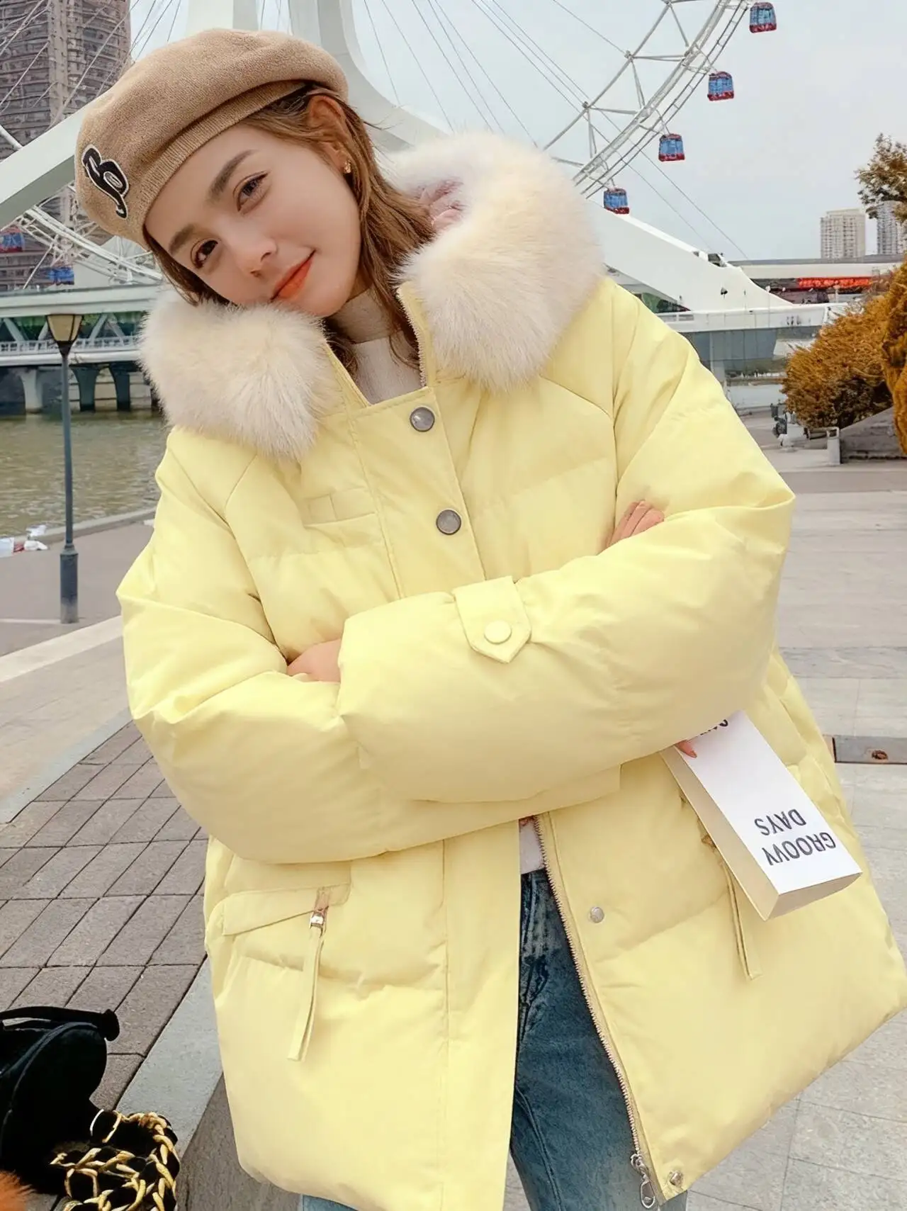 

Парки для женщин и девочек, зимние шерпы, утепленная вата, собранные пояса, ленты, вышитые рюши, застежка на талии, офис среднего возраста