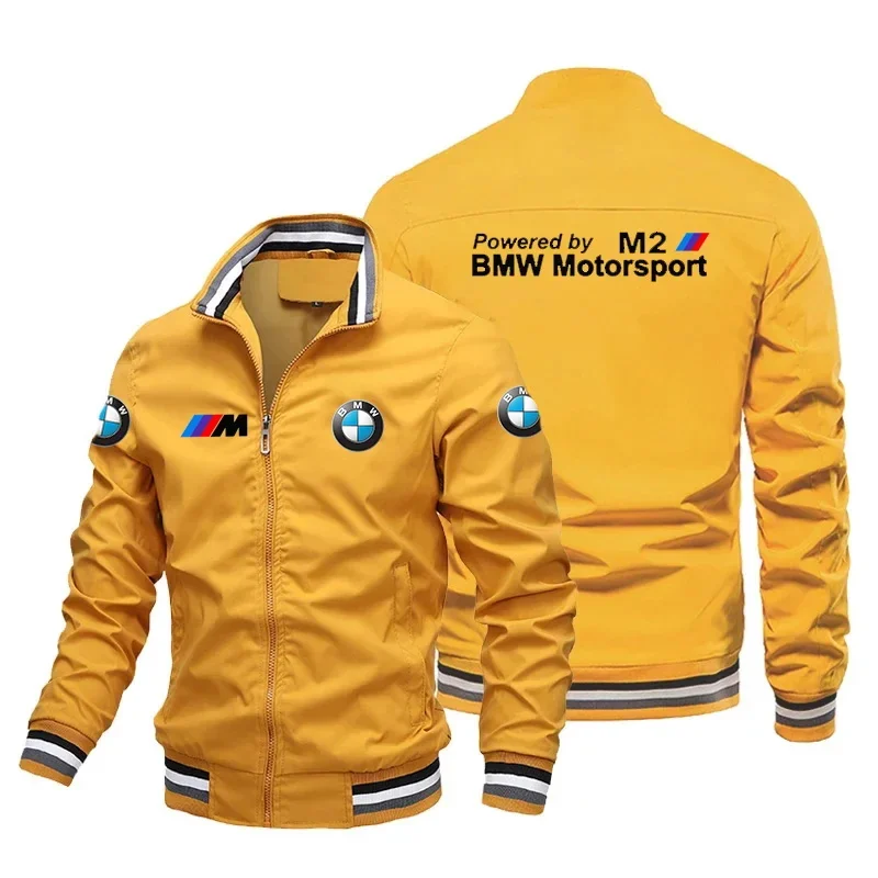 Spring and Autumn New Men's Jacket BMW Jacket Comfortable Mature Motorcycle Logo Jacket Stormtrooper Jacket Outdoor Business BMW