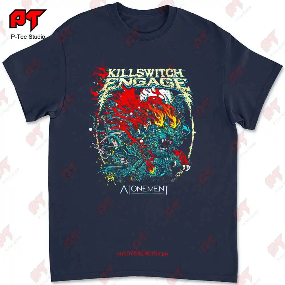 New Dtg T Shirt Killswitsh Engage Atonement Size 4ZPX