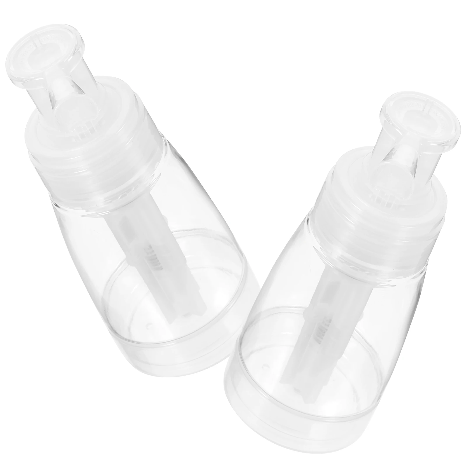 

2pcs Powder Spray Bottle Salon Barber Hairdressing Transparent Plastic Travel Dry Shampoo Glitter Root Touch Up Fragrance