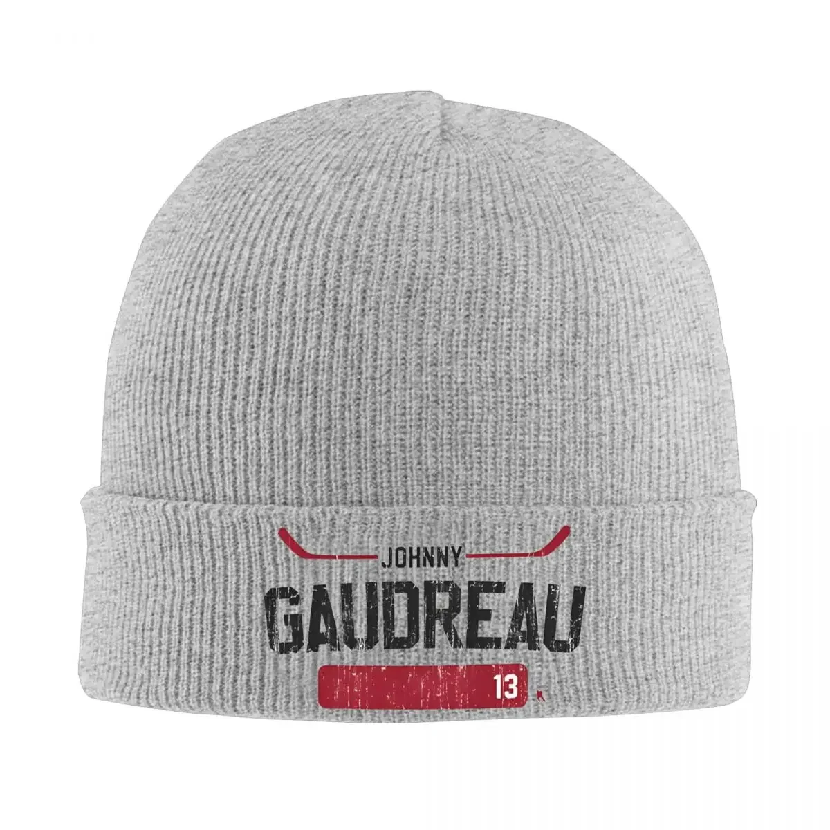 Johnny Gaudreau Athletic Hat Autumn Winter Beanies Street Ice Hockey Caps Unisex Acrylic Knitted Caps