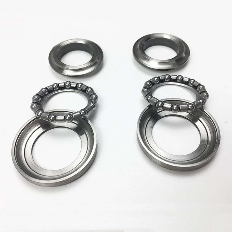 مجموعة محمل رقبة الدراجة النارية لهوندا Haojin Haojue Lifan Loncin Dayun CG125 CBT125 JH70 إبرة جذع التوجيه ومحمل الأسطوانة #4