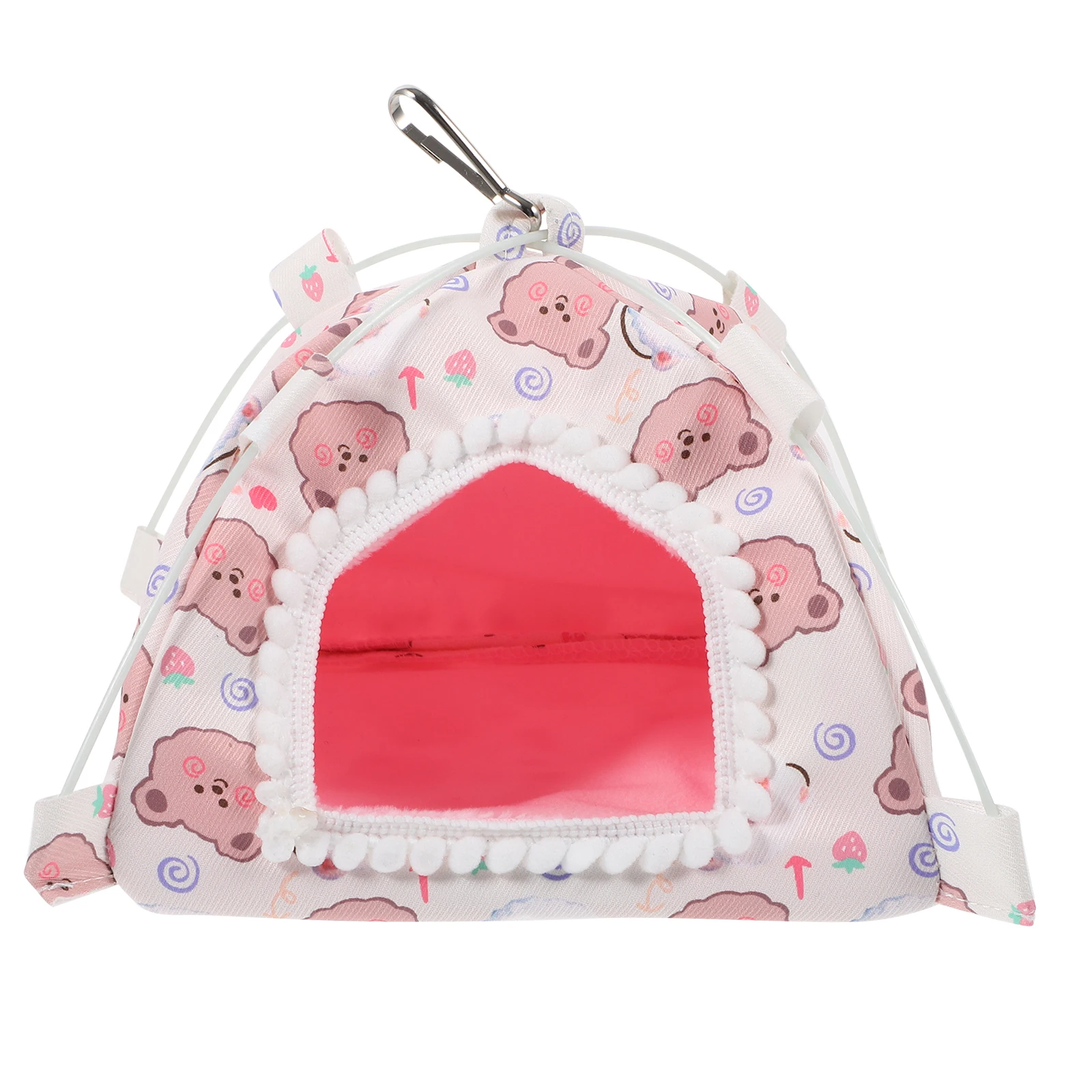 خيمة نوم للحيوانات الأليفة الصغيرة سرير دافئ للهامستر السكر شراعية النمس خنزير غينيا عش الحيوانات الصغيرة خيمة نوم للحيوانات الأليفة #2