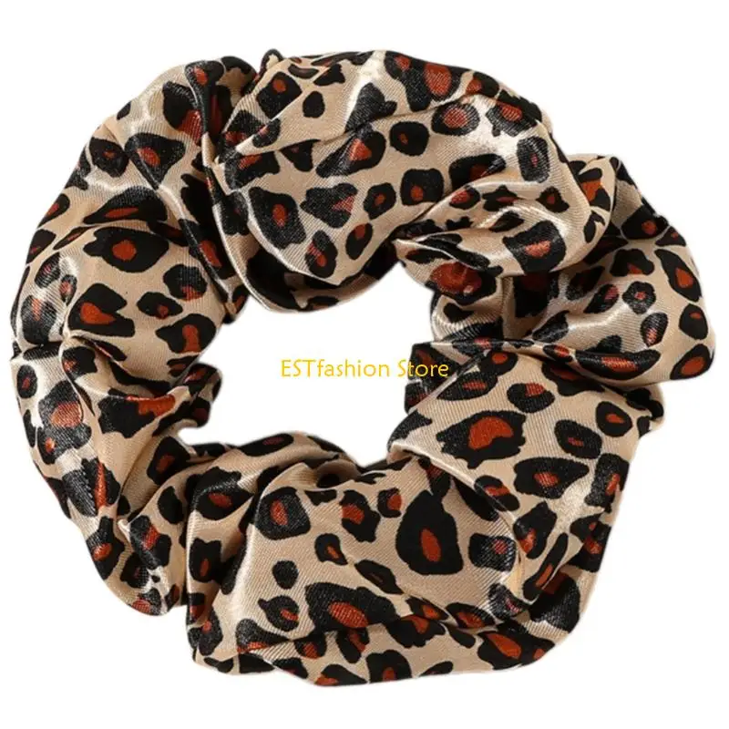 Y5GC Cloth Fabric Large Scrunchies Stylish Hairband Hair Loop Head Rope Headpiece