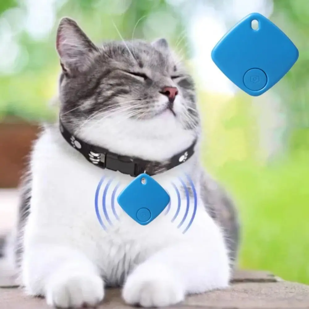 

Anti-lost Pet Bluetooth GPS Tracker Wireless Tracker Plastic Smart Tracker Bluetooth 5.0 Mini Pet Locator For Dogs Cats
