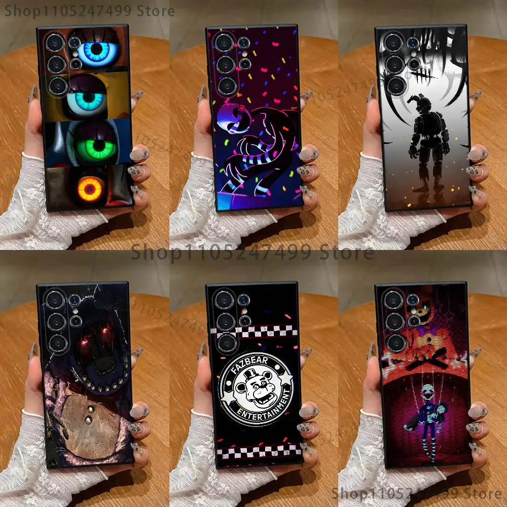 Five-Nights-At-Freddys Fnaf Phone Case For Samsung Galaxy S26 S24 S22 S25 S23 S21 S10 Ultra Plus Fe 5G Custom Cover