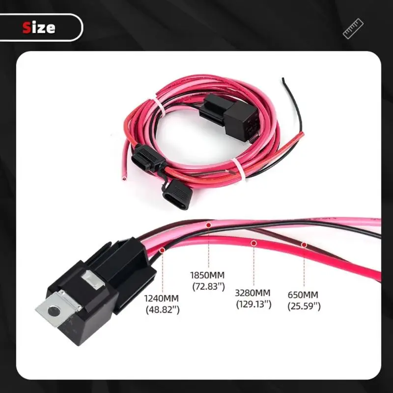 Picture 7: 12 Pump Harness Relays Set for Motorcycle Automotive Electrical Work