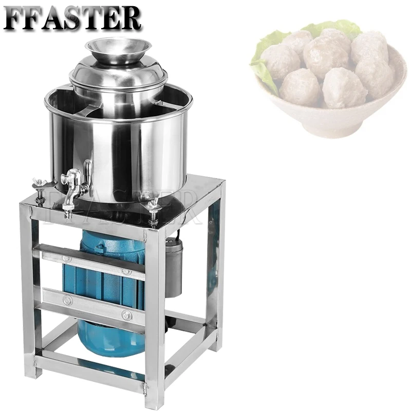 

Electric Meatball Beater Machine Shrimp Slippery Maker Meat Grinder Mincer Machine Meat Mud Making Machine Chili Mincing Machine